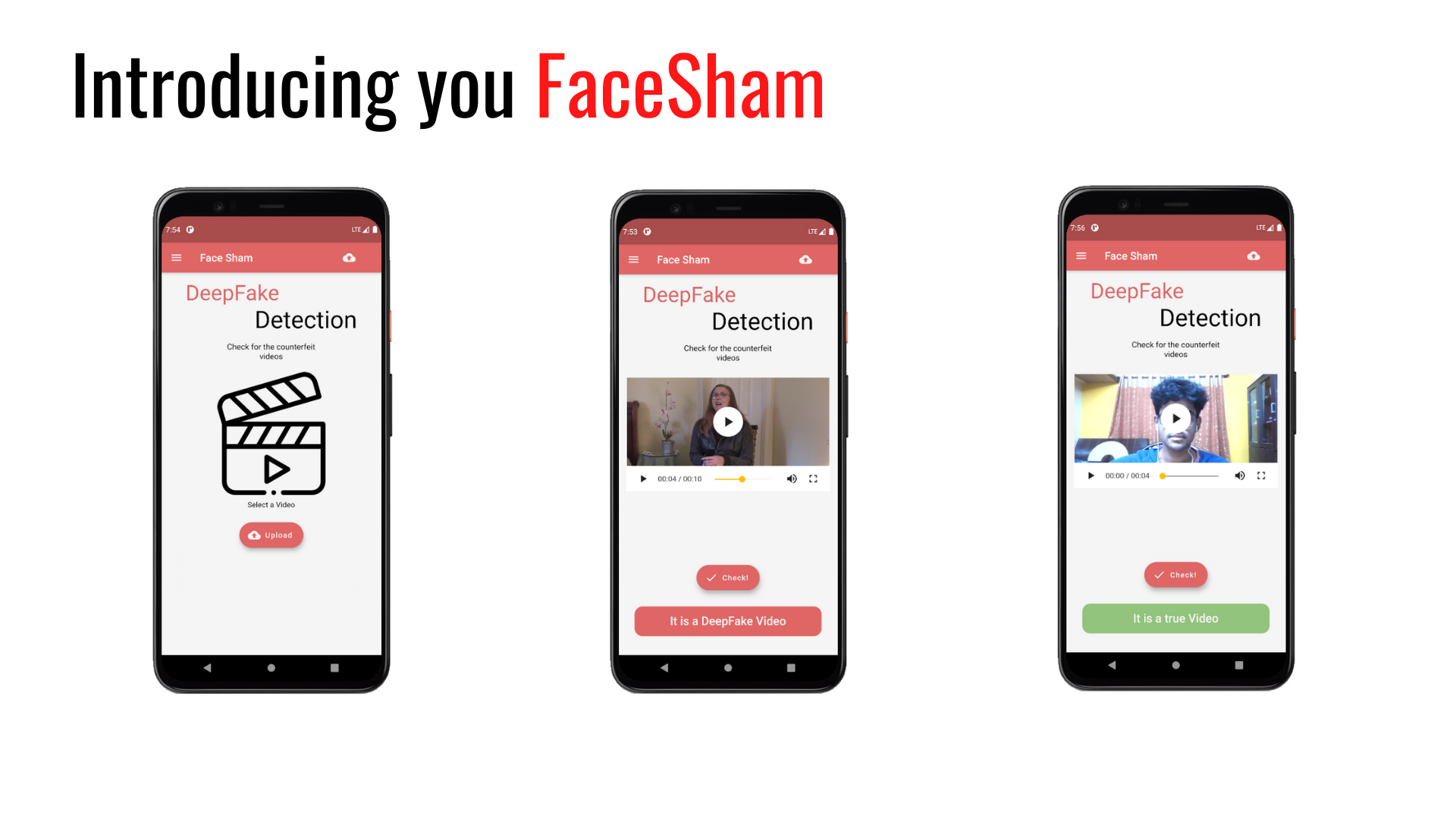 Facesham — Deepfake Detection
